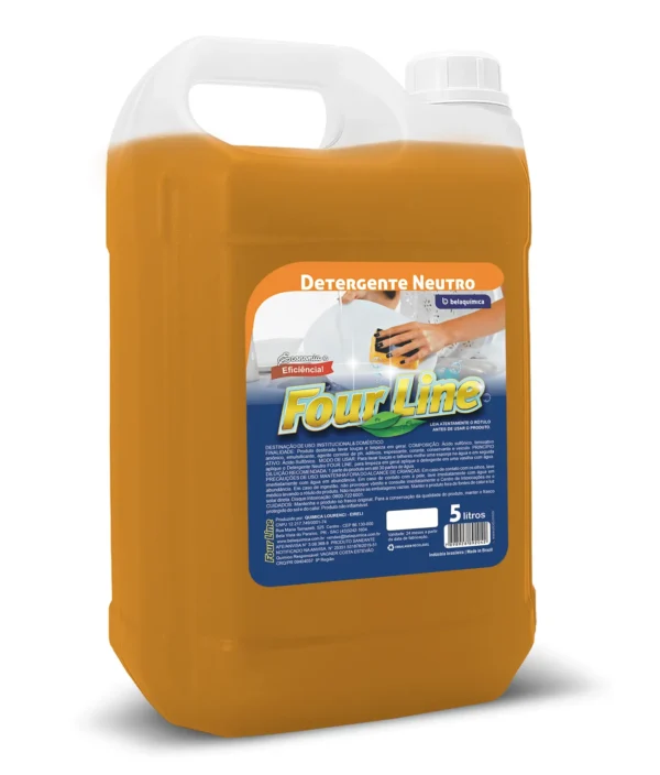 four line detergente neutro 5lt natural