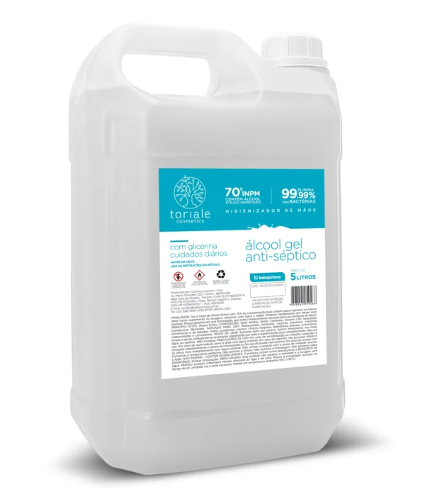 toriale alcool em gel 5lt