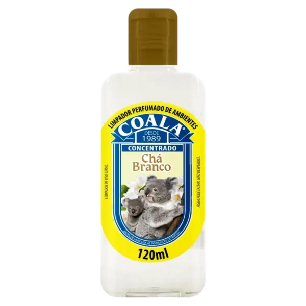limpador perfumado de ambientes coala chá branco 120 ml