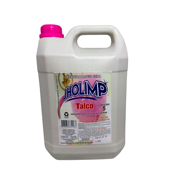 desinfetantes talco jholimp 5 lts