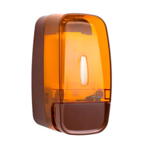 dispenser para sabonete líquido invoq 600 ml marrom