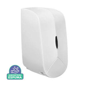 dispenser sabonete espuma hígia branca