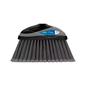 Vassoura Multiuso Uso Geral Preta Sem Cabo