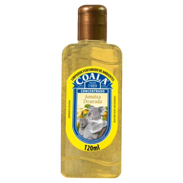 limpador perfumado de ambientes coala ameixa dourada 120 ml