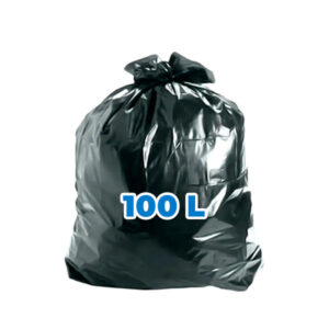 Saco de Lixo Preto 100 L - 100 und